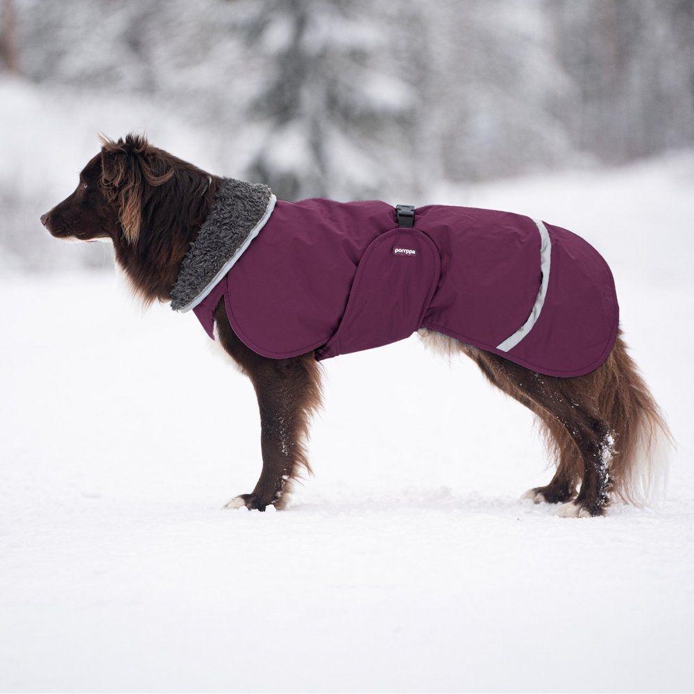 Pomppa Toppa Vintertäcke Hund Lila (52 cm)