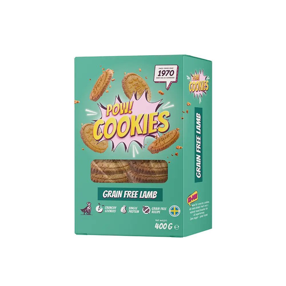 Hundgodis Cookie Grain Free Lamm - 400 g