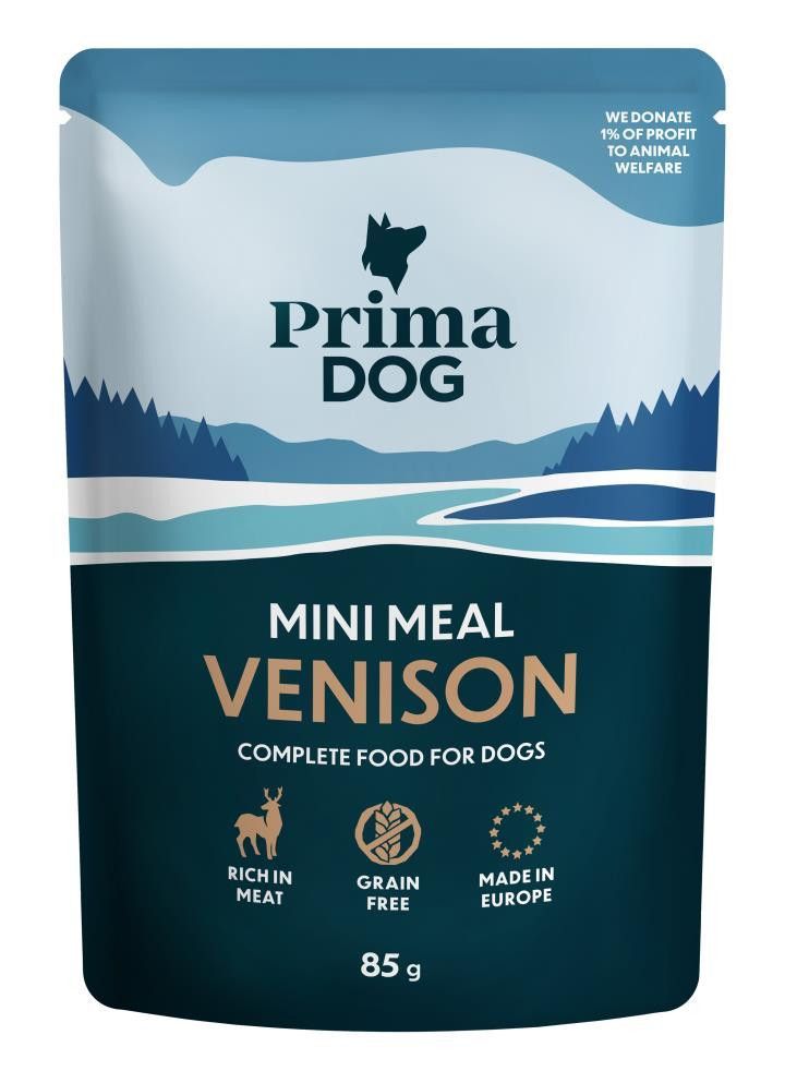 Mini Meal med Hjort för hund - 24 x 85 g