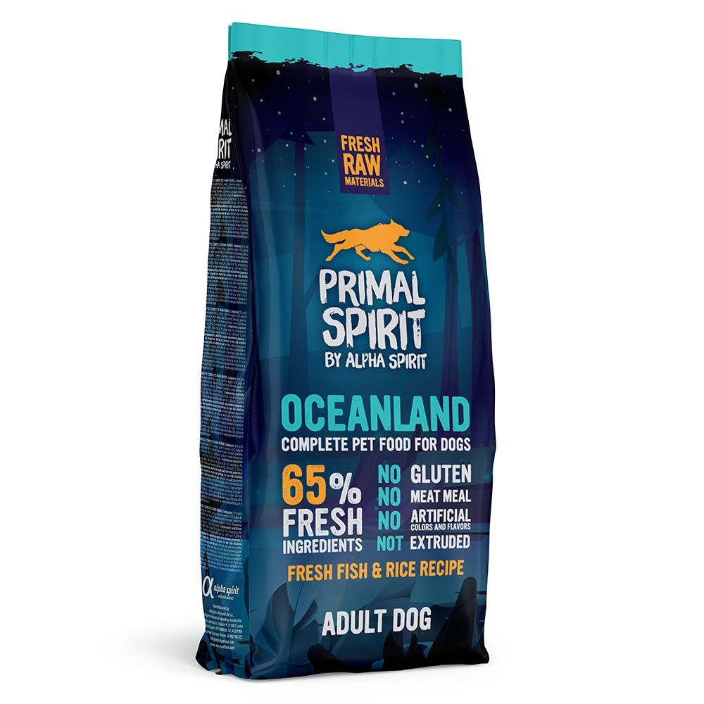 Primal Spirit 65% Oceanland Hundfoder - 12 kg
