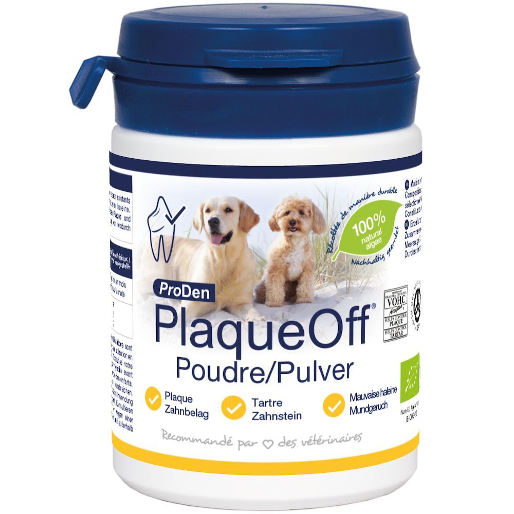 ProDen PlaqueOff Organic tandvård för hund - 60 g