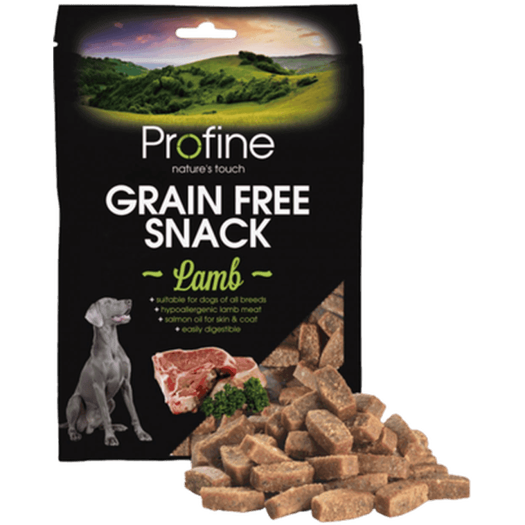 Dog Grain Free Semi Moist Snack Lamb 200g