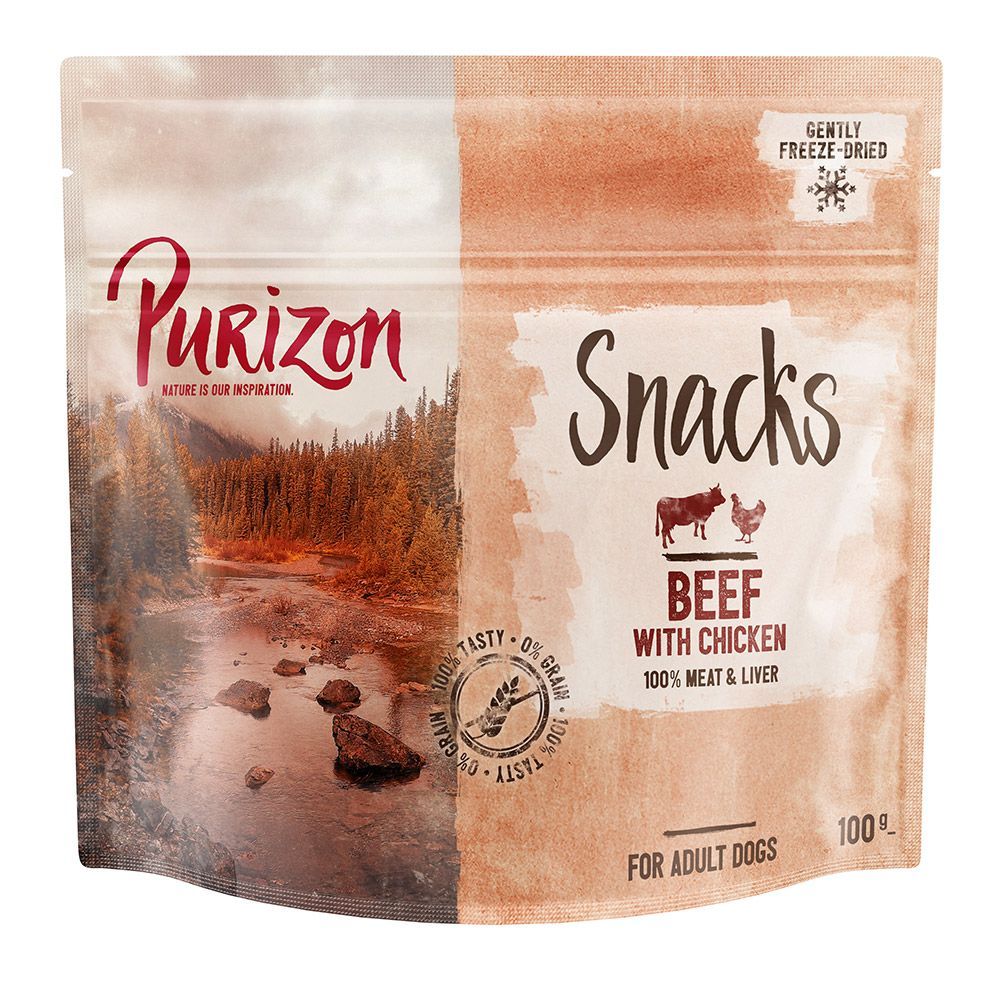Purizon Snack Beef & Chicken - Grain Free - 100 g