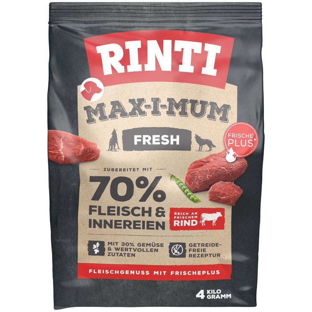 RINTI Max-i-mum Nötkött - 4 kg