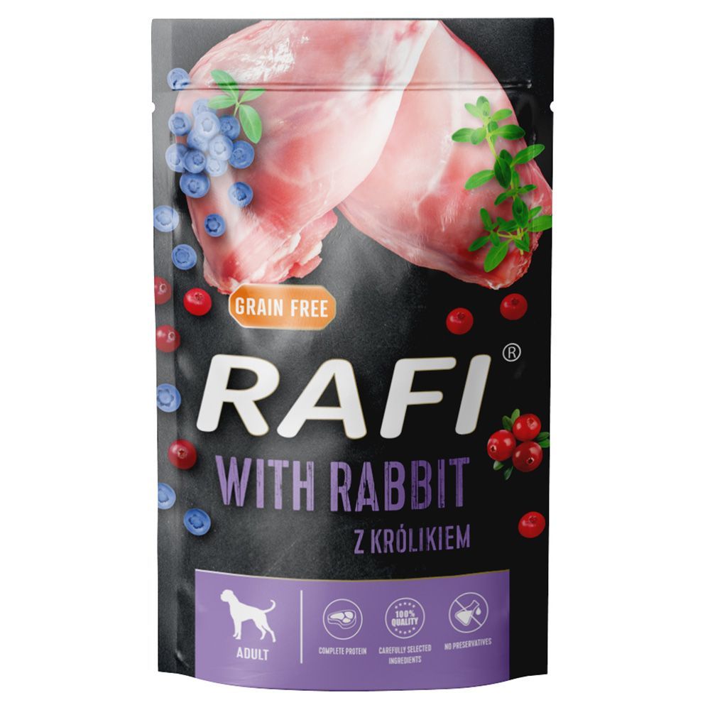 Ekonomipack: Rafi Dog 20 x 500 g - Kanin