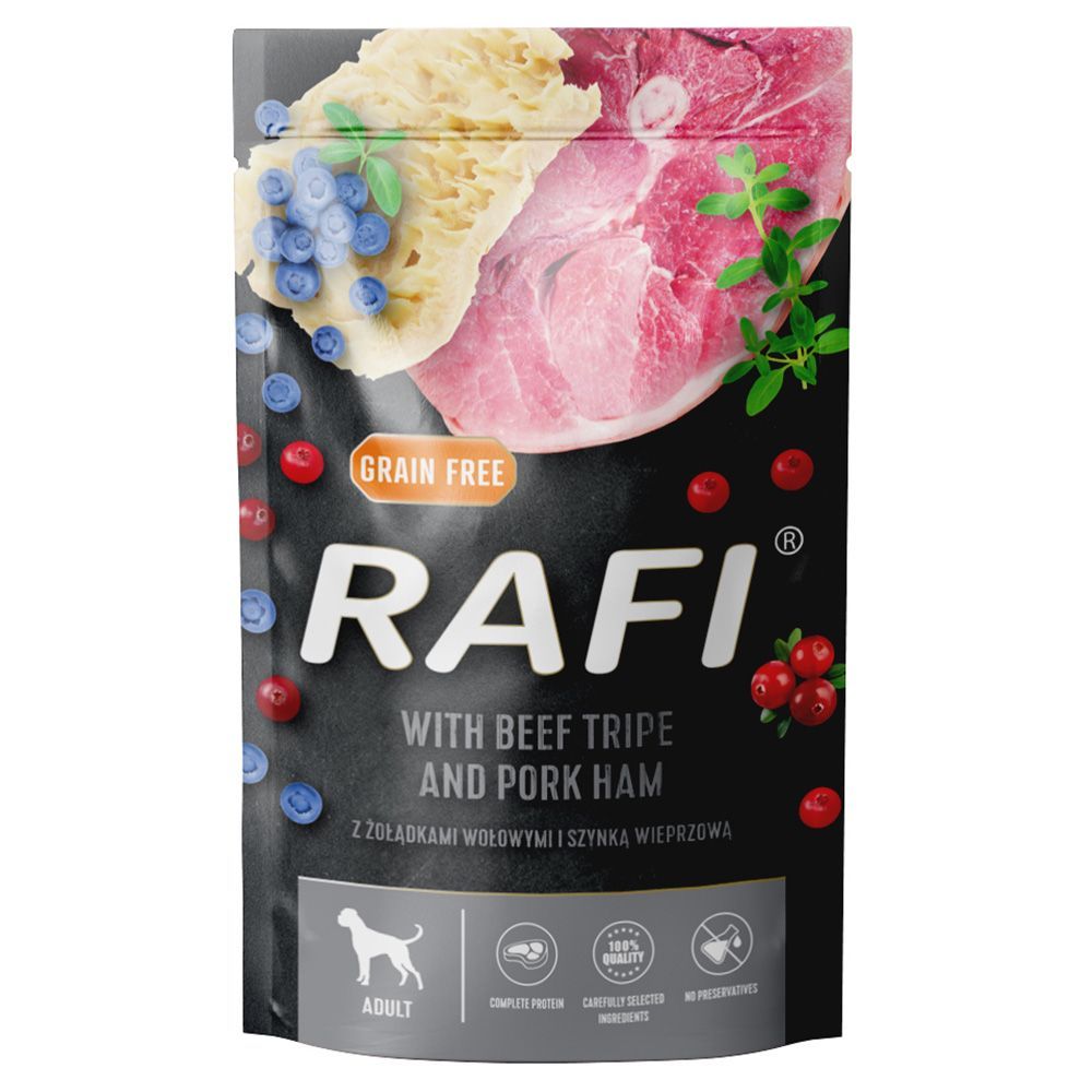 Ekonomipack: Rafi Dog 20 x 500 g - Nötvåm