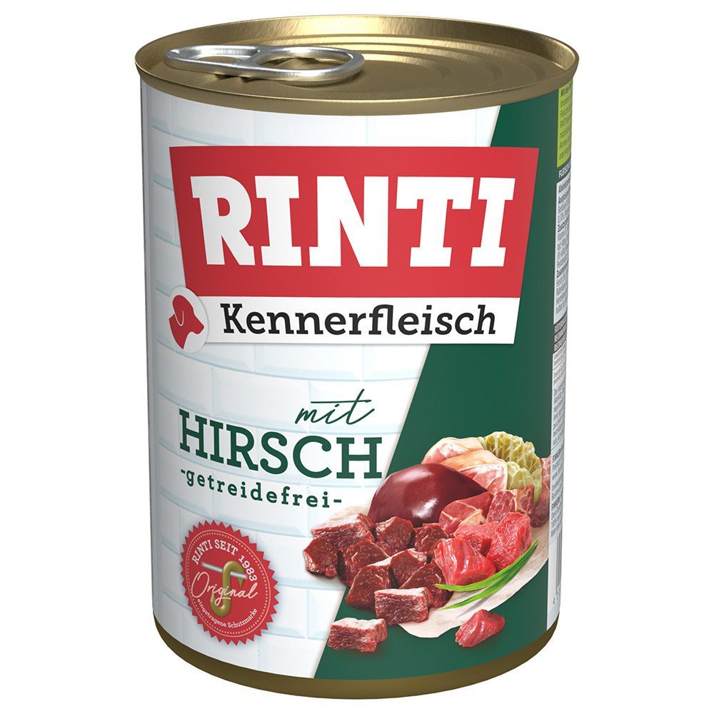 Ekonomipack: RINTI 24 x 400 g - Hjort