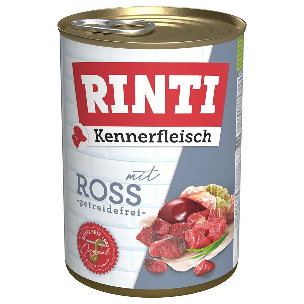 Ekonomipack: RINTI 24 x 400 g - Häst
