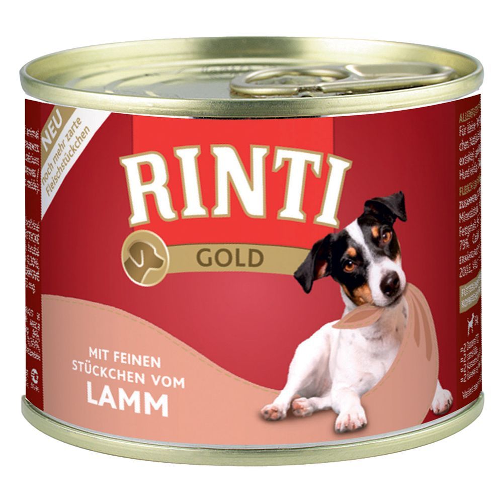 Ekonomipack: RINTI Gold 24 x 185 g - Lamm