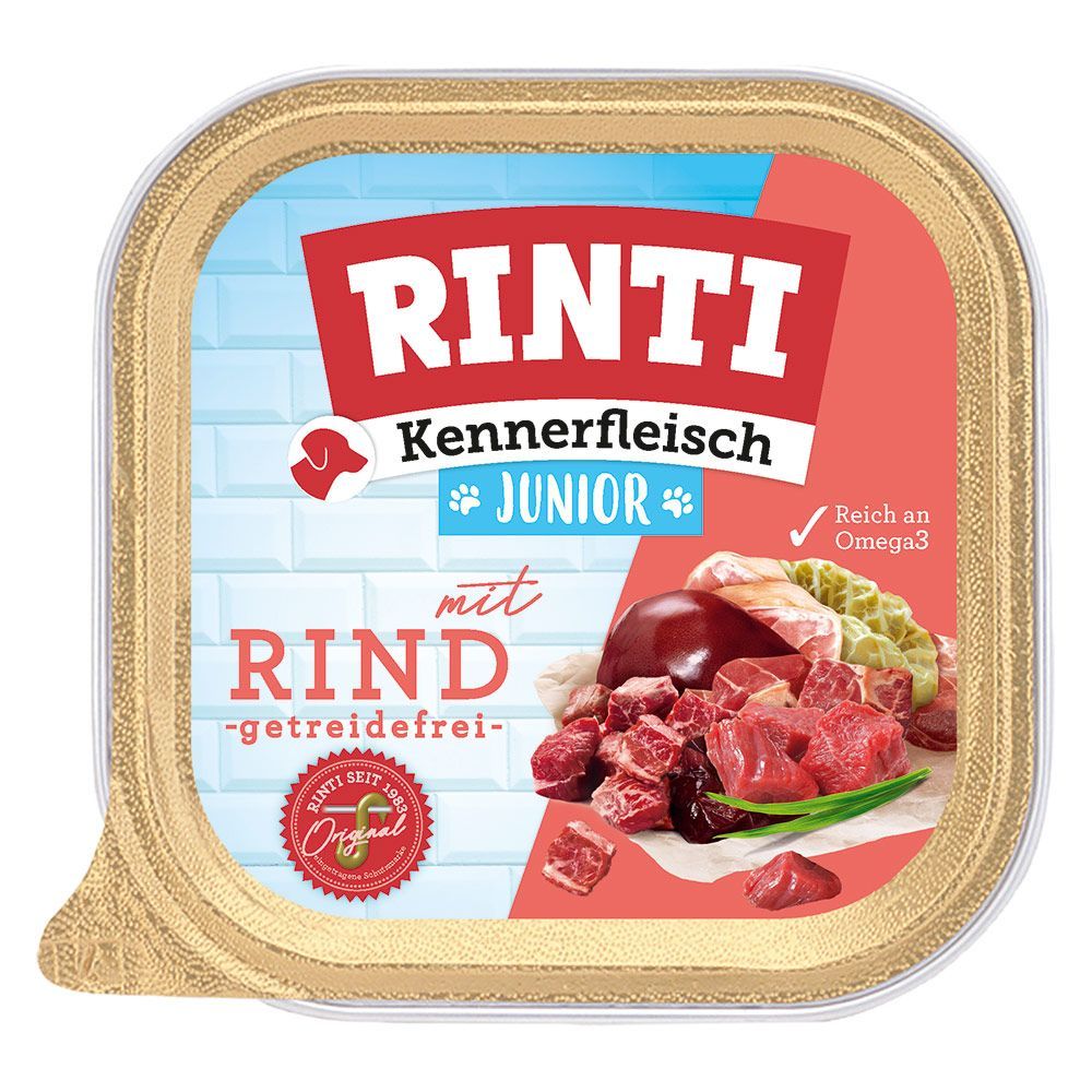 Ekonomipack: RINTI Junior 18 x 300 g - Nötkött