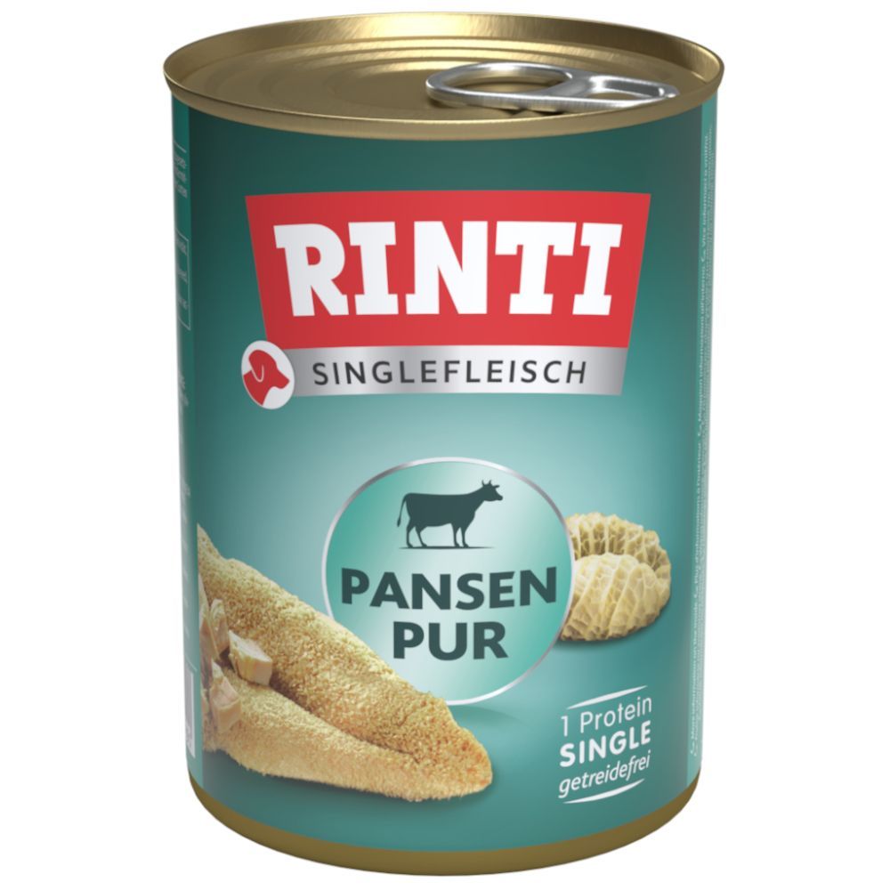 Ekonomipack: RINTI Single Pure 24 x 400 g - Våm