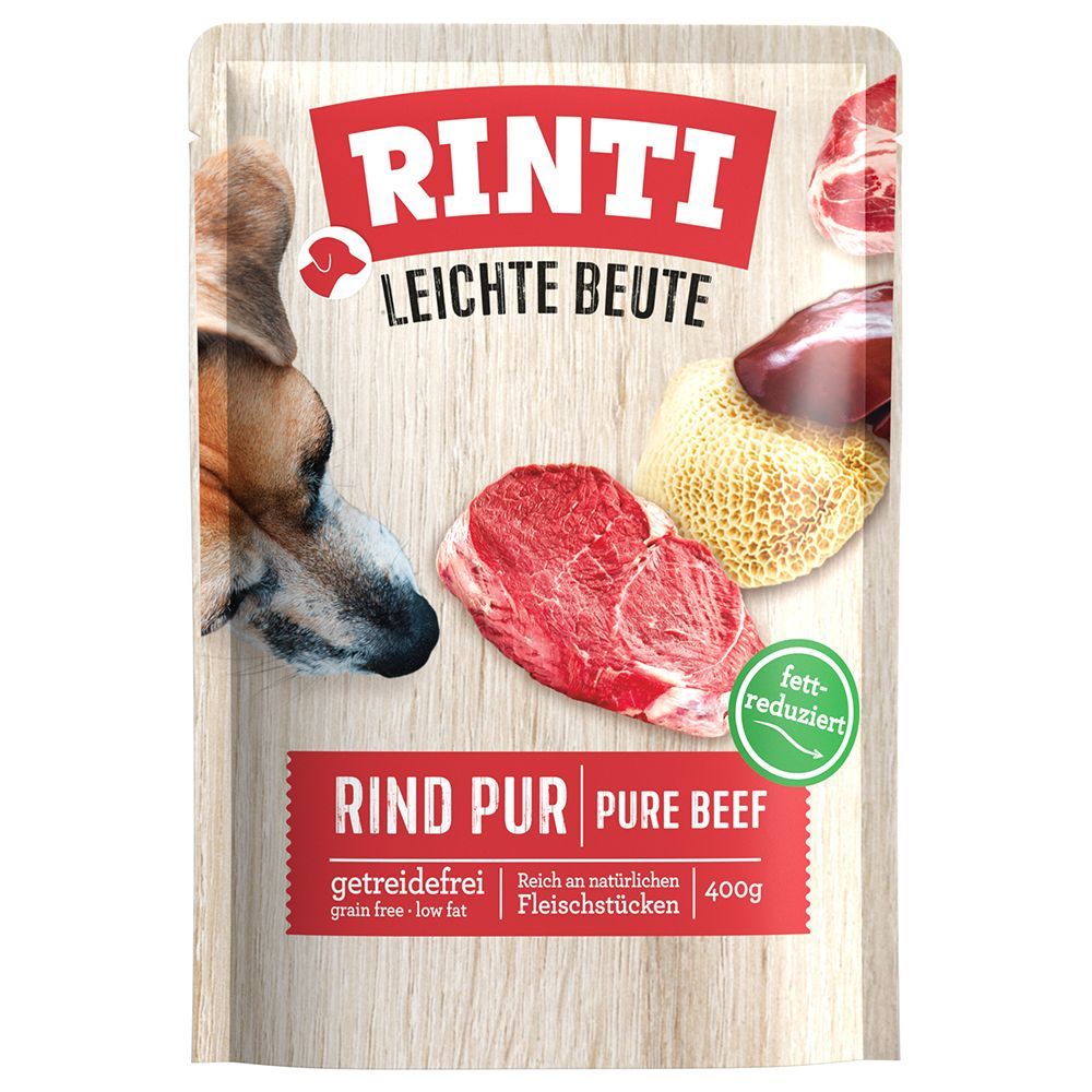 RINTI Leichte Beute 10 x 400 g - Rent nötkött