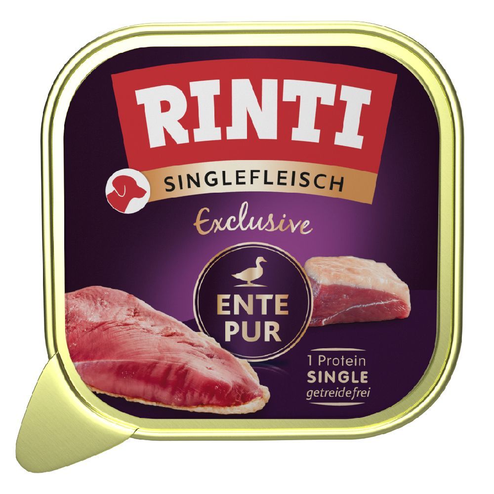RINTI Singlefleisch Exclusive 10 x 150 g - Anka