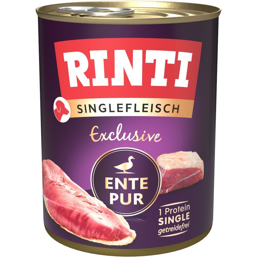 RINTI Singlefleisch Exclusive 6 x 800 g - Anka