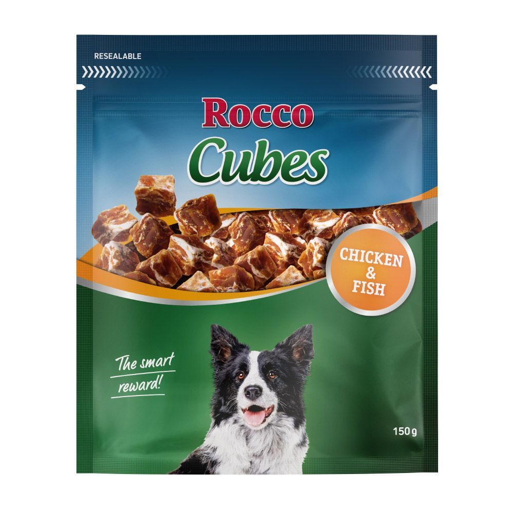 Ekonomipack: Rocco Cubes - Kyckling 12 x 150 g