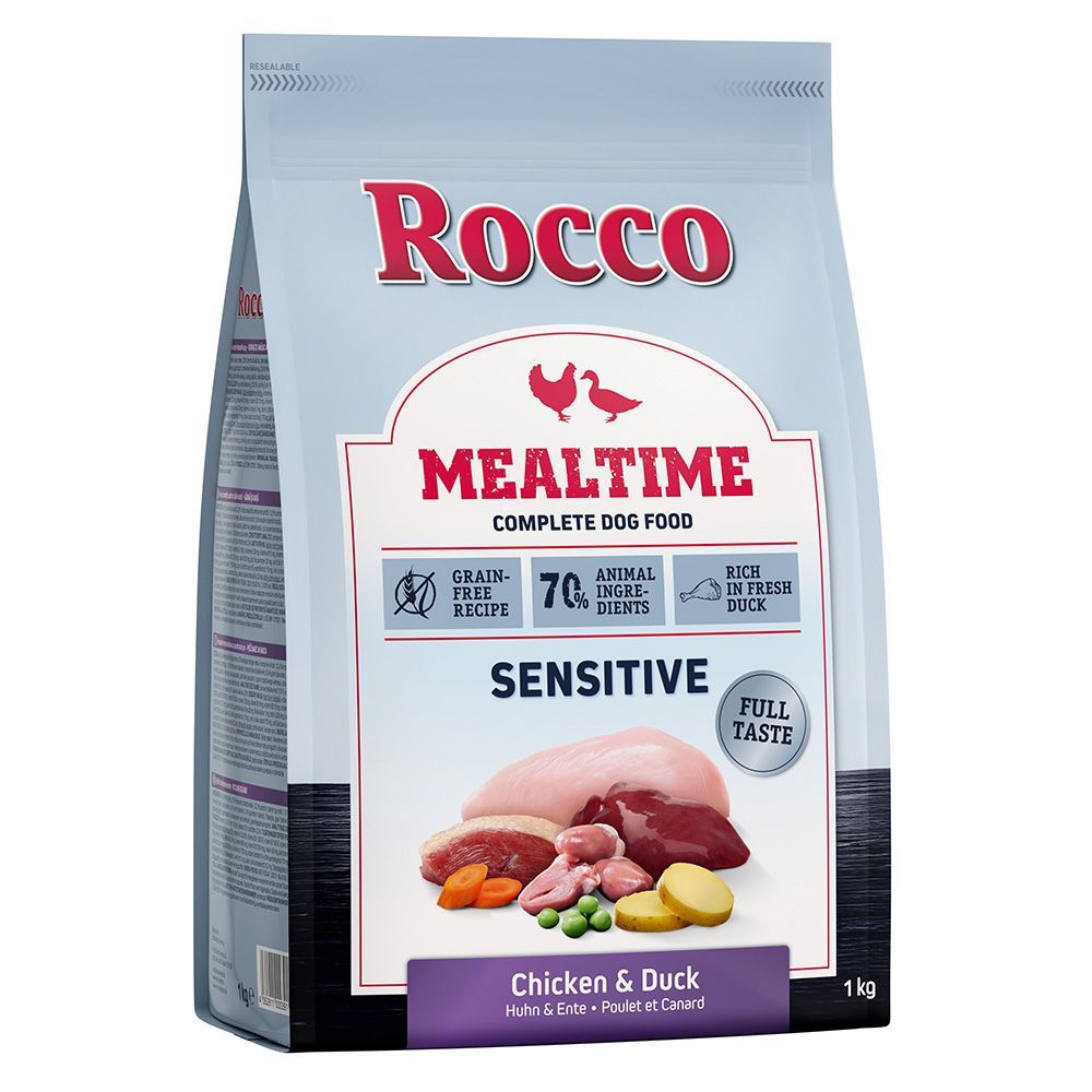 Rocco Mealtime Sensitive - Kyckling & Anka 1 kg