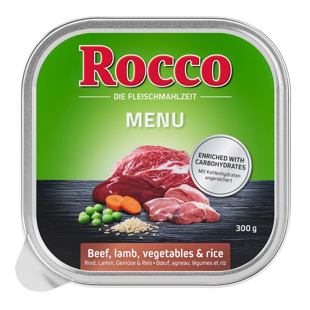 Rocco Menu 9 x 300 g - Nötkött & lamm