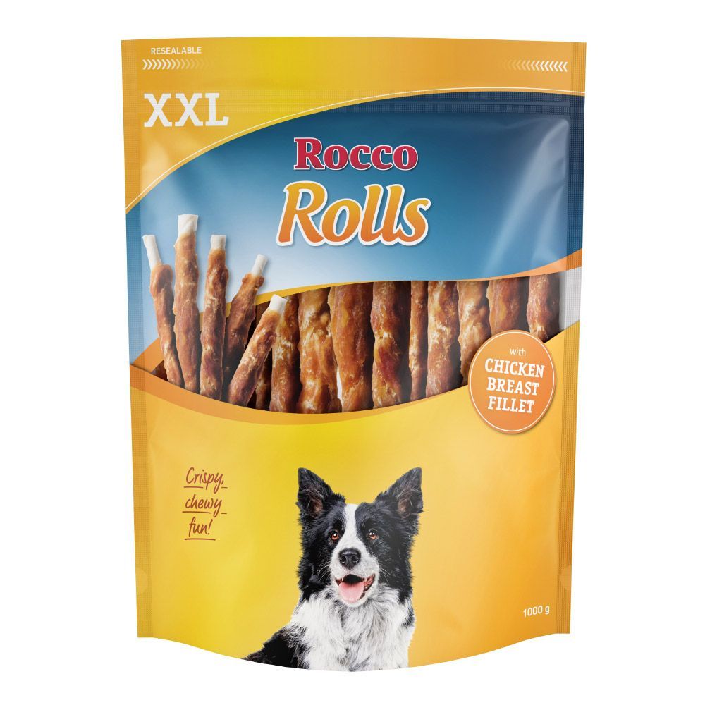 Rocco Rolls XXL Pack - Kycklingbröst 1 kg
