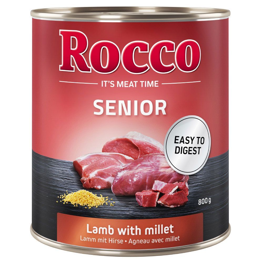 Rocco Senior 6 x 800 g - Lamm & hirs