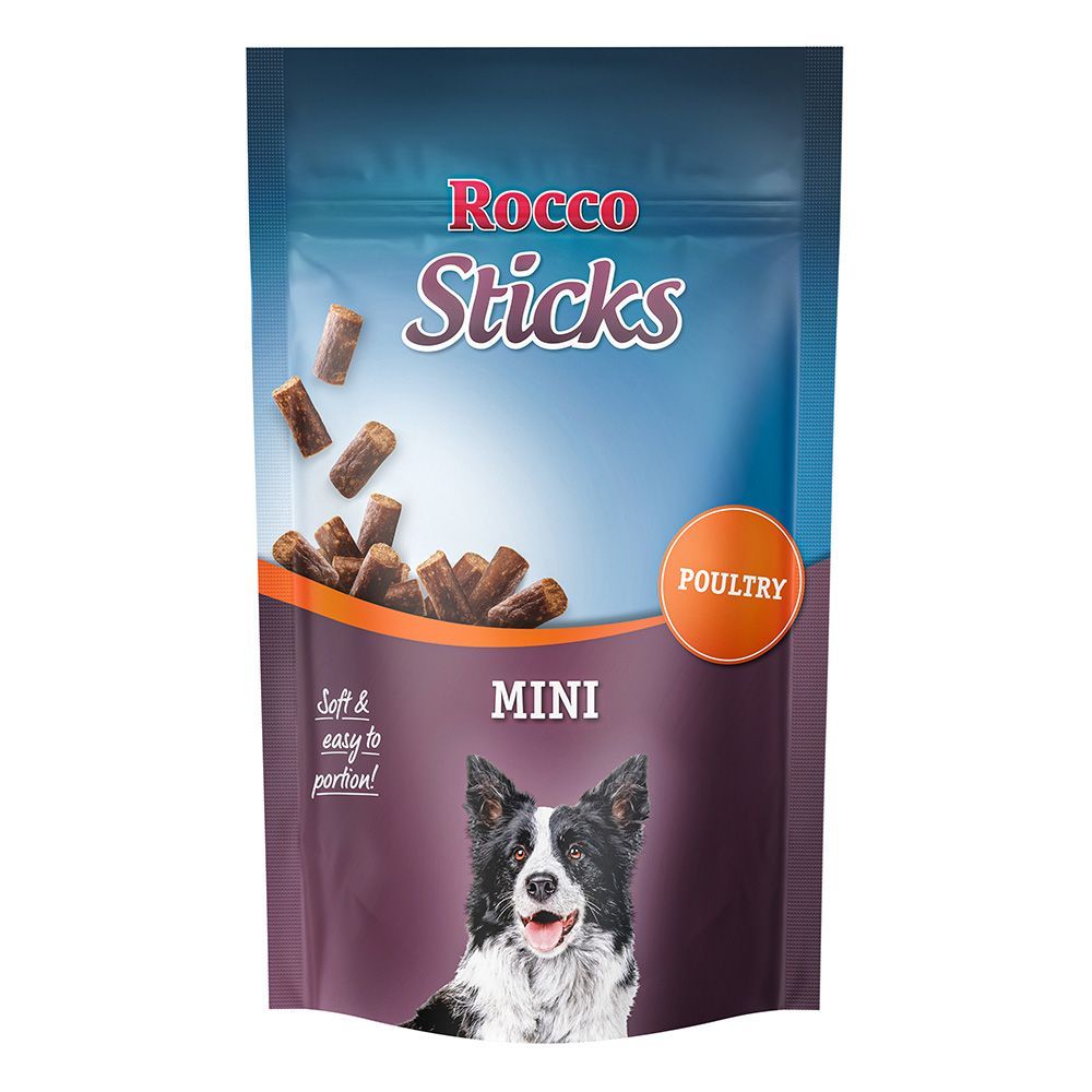 Rocco Sticks Mini - Fjäderfä 100 g