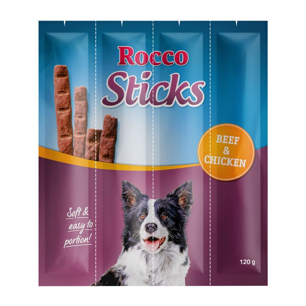 Rocco Sticks - Nötkött & Kyckling 12 st (120 g)
