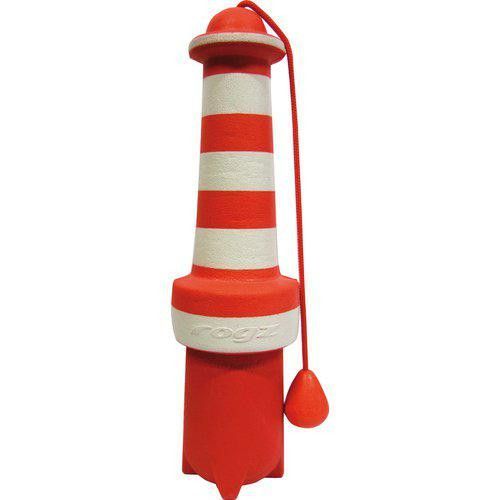 Lighthouse Hundleksak - Red/white