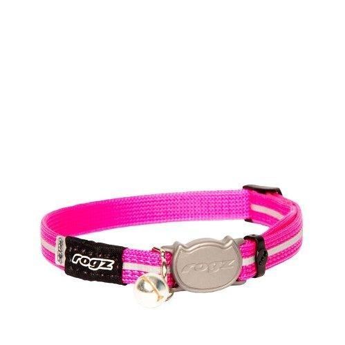 Rogz AlleyCat Halsband - Rosa / 16.6-23 cm / 8 mm
