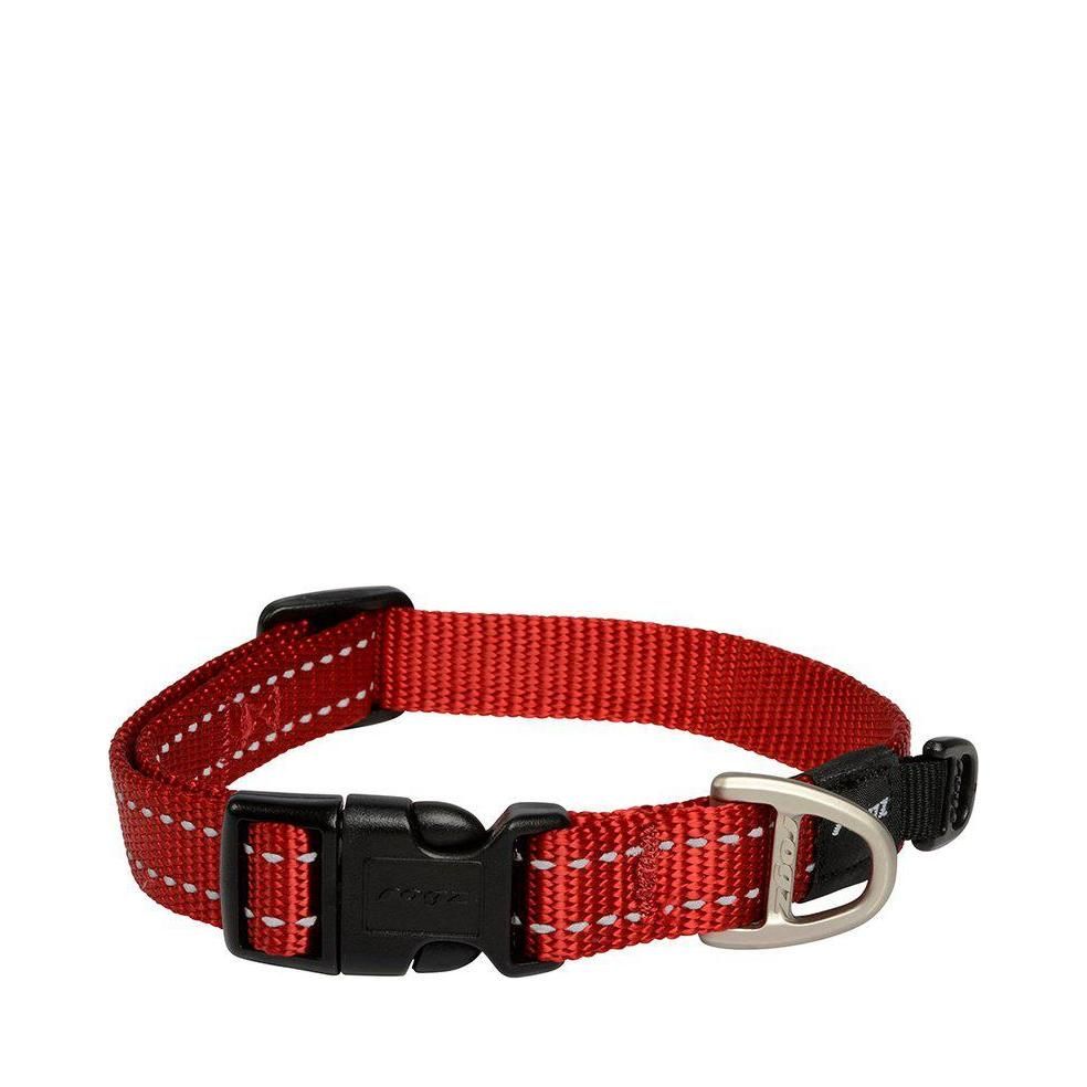 Rogz Halsband - Röd / M