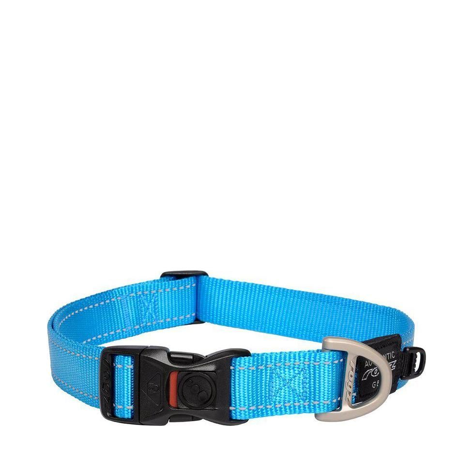 Rogz Halsband - Turkos / XL