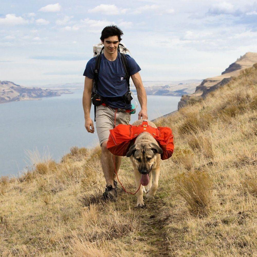 Ruffwear Palisades Klövjeväska Röd (M)