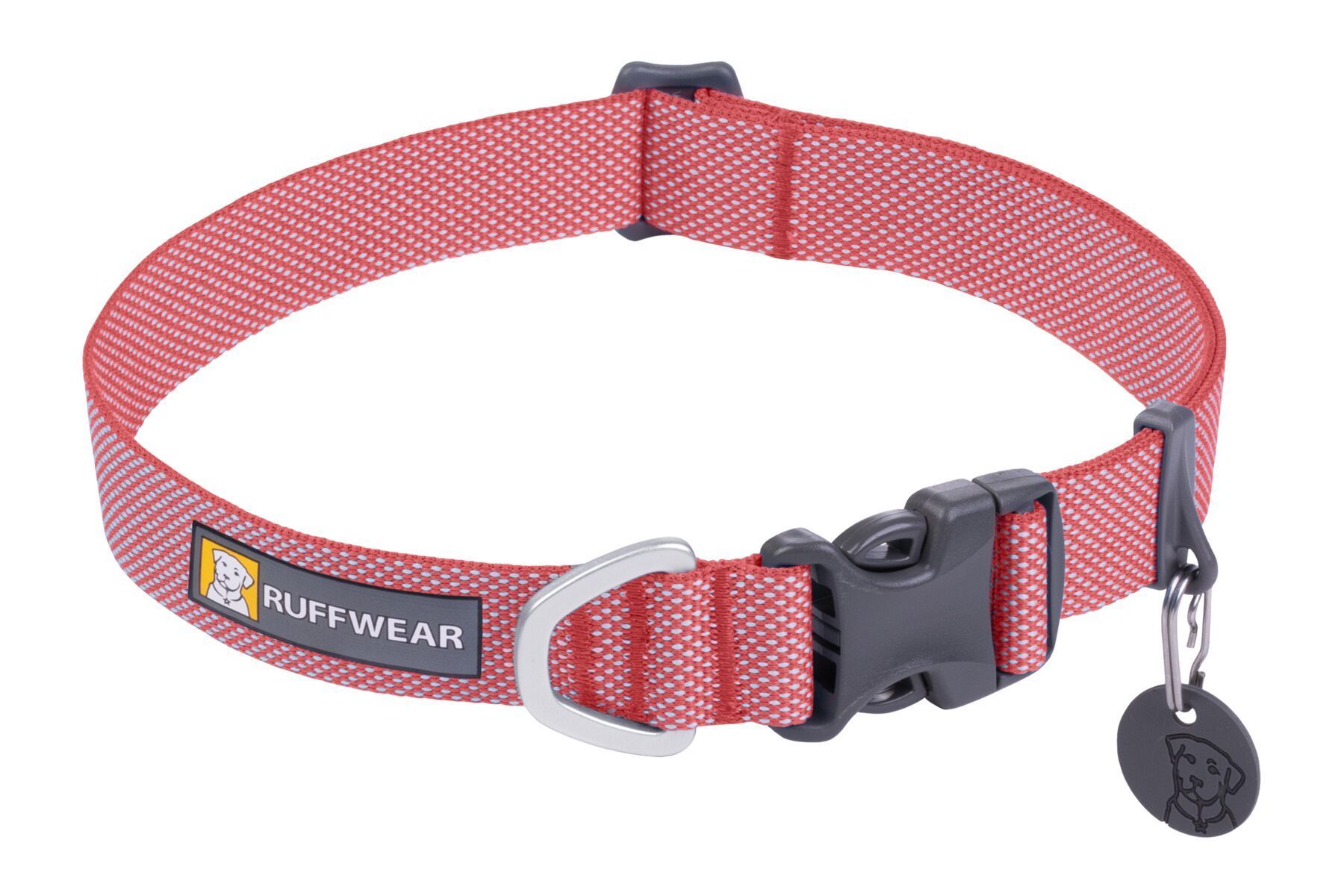Ruffwear Hi & Light halsband - Salmon Pink (S)