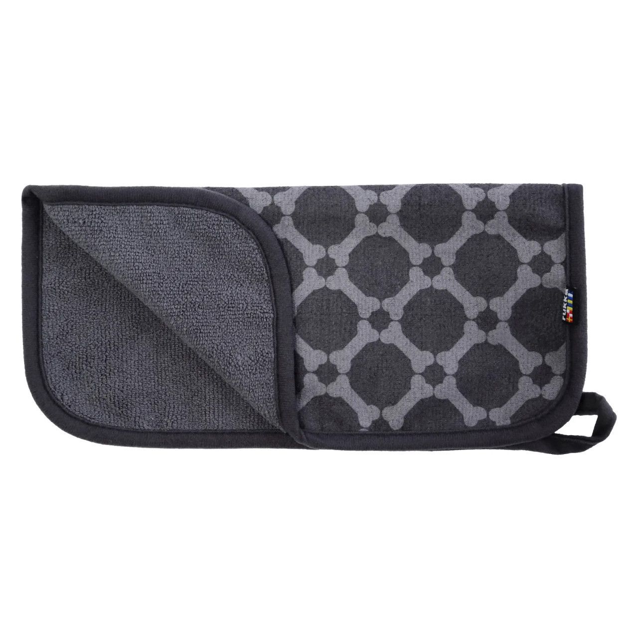 Micro Paw Towel - 30 x 30 Svart