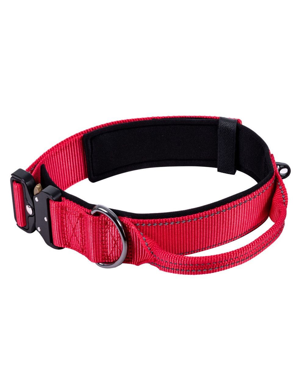 Mission Collar Hundhalsband - Röd / Large