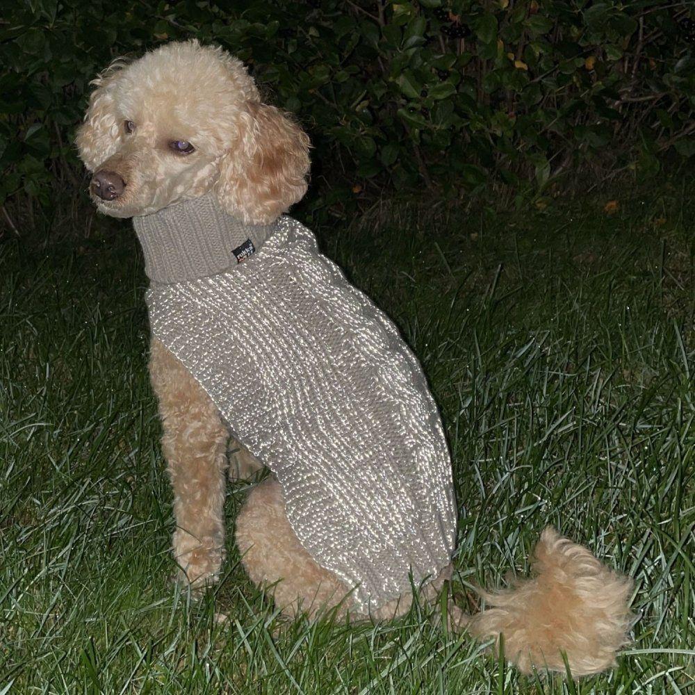 Rukka Sparky Hundtröja  Beige Reflekterande (M)