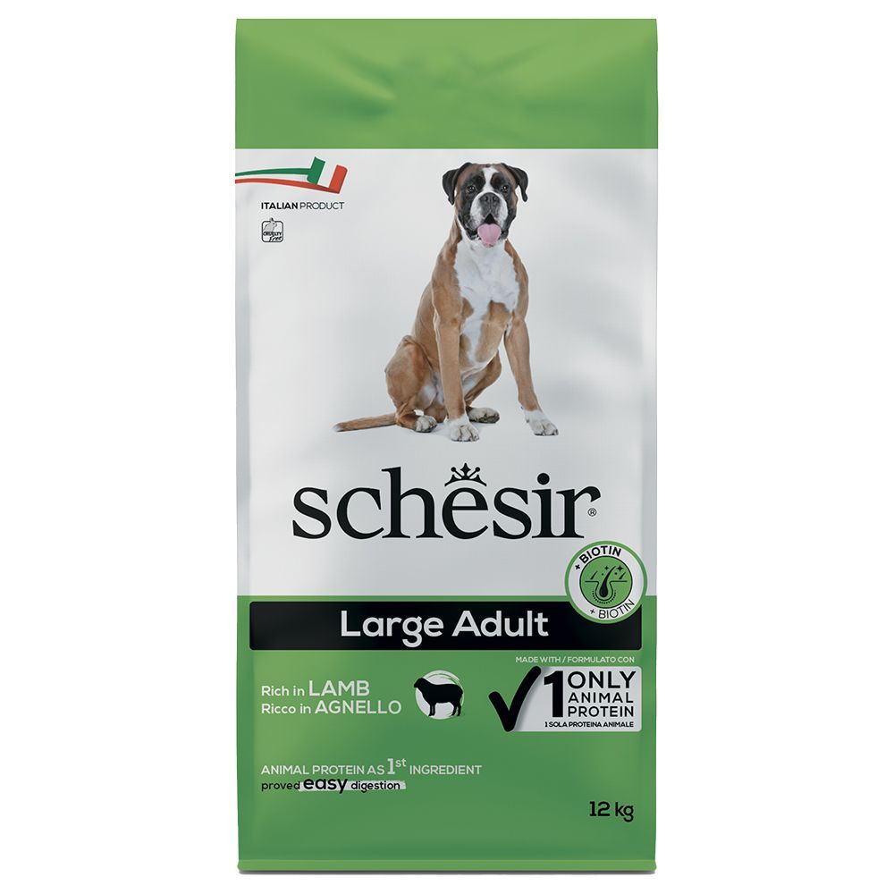 Schesir Dog Large Adult med lamm - 12 kg