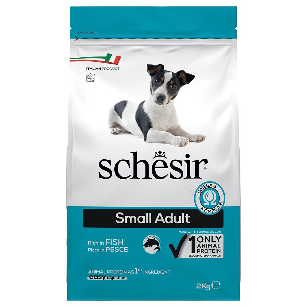 Schesir Dog Small Adult med fisk - 2 kg