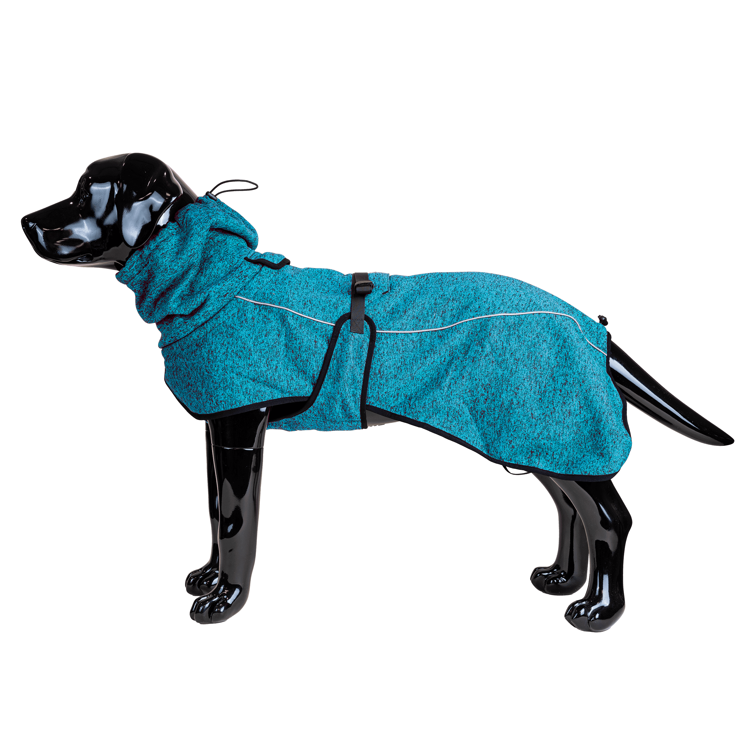 Fleecetäcke Cushy, 2XL, 55cm, Turkos
