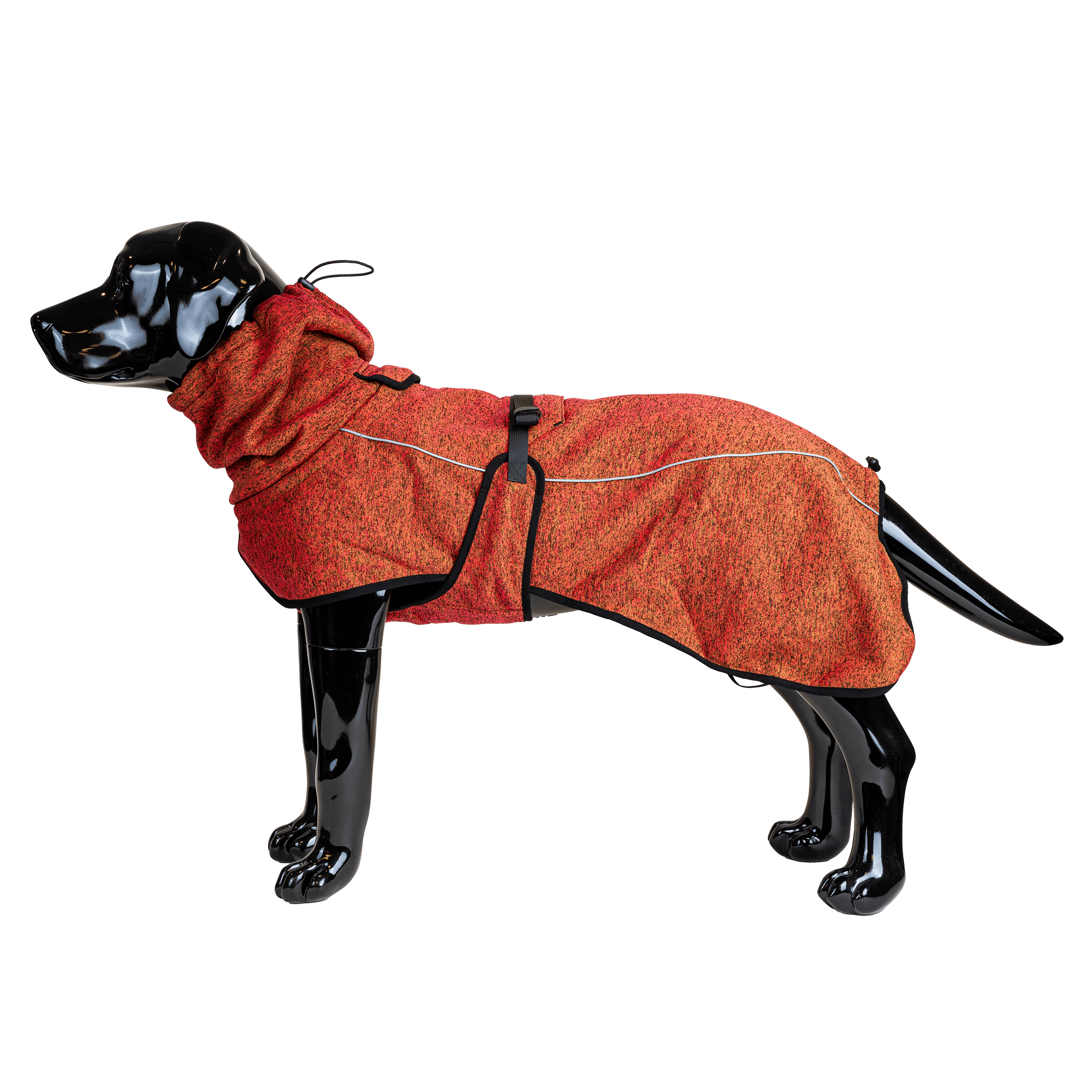 Fleecetäcke Cushy, L, 45cm, Orange