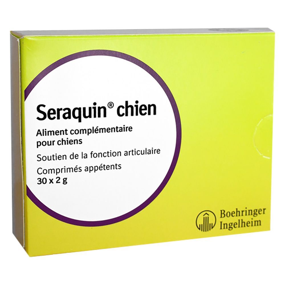 Seraquin för hundar - 2 x 30 tabletter