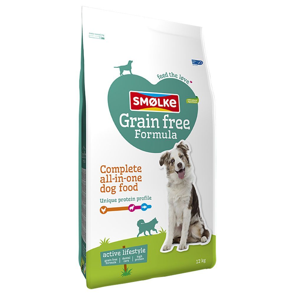 Smølke Dog Adult Grain Free - 12 kg