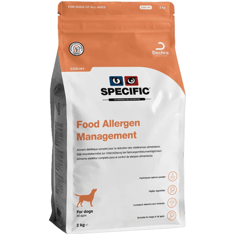 Dogs CDD-HY Food Allergen Management 7 kg