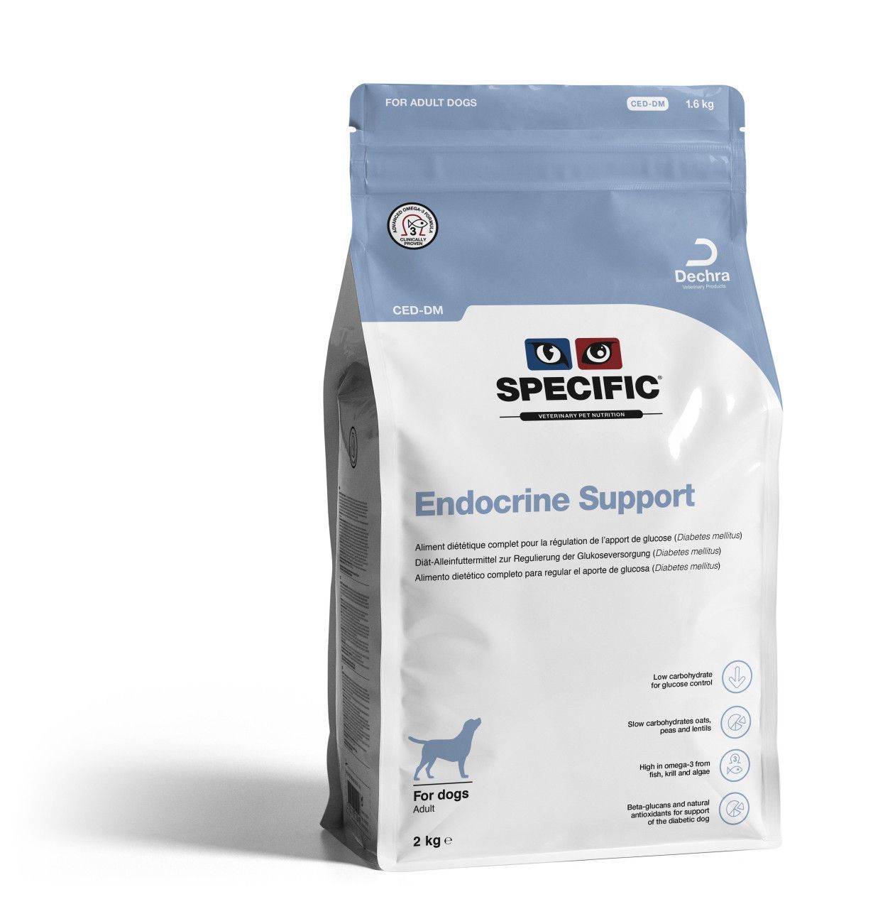 Endocrine Support CED-DM hundfoder - 12 kg