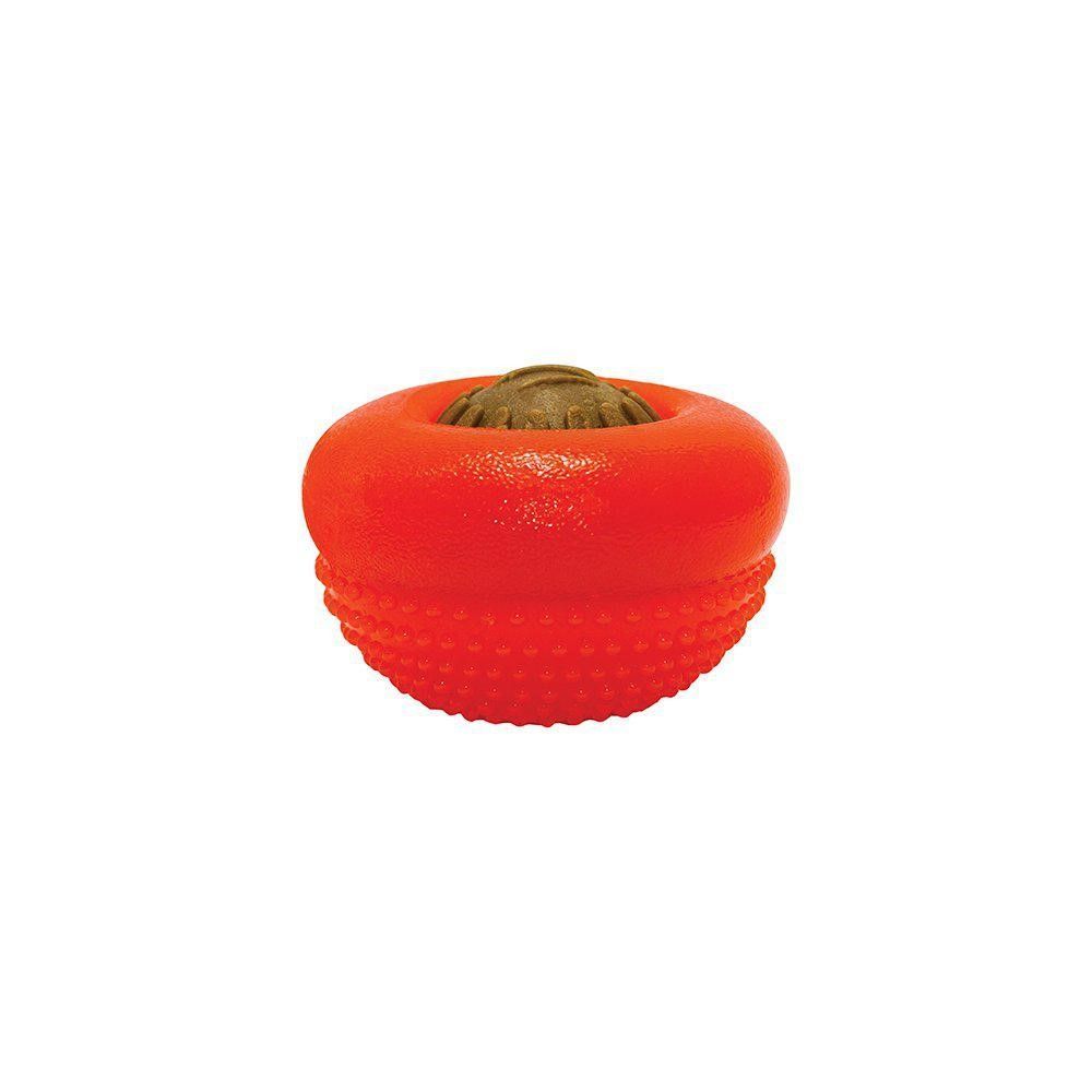 Hundleksak Starmark Bentoball Orange M 9 cm