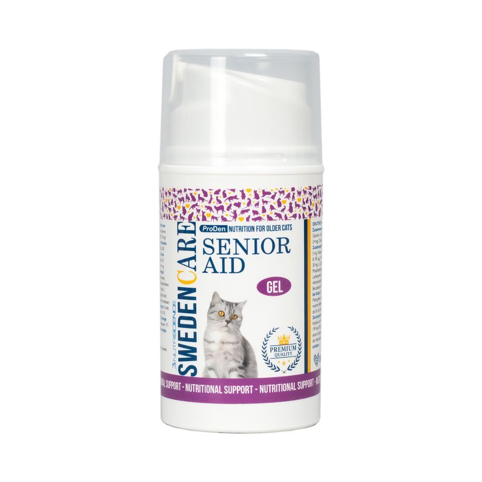 Swedencare SeniorAid Cat Gel - 50 ml