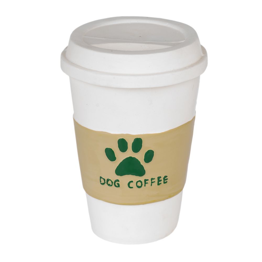 TIAKI Coffee hundleksak i latex - Ø 8 x H 12 cm