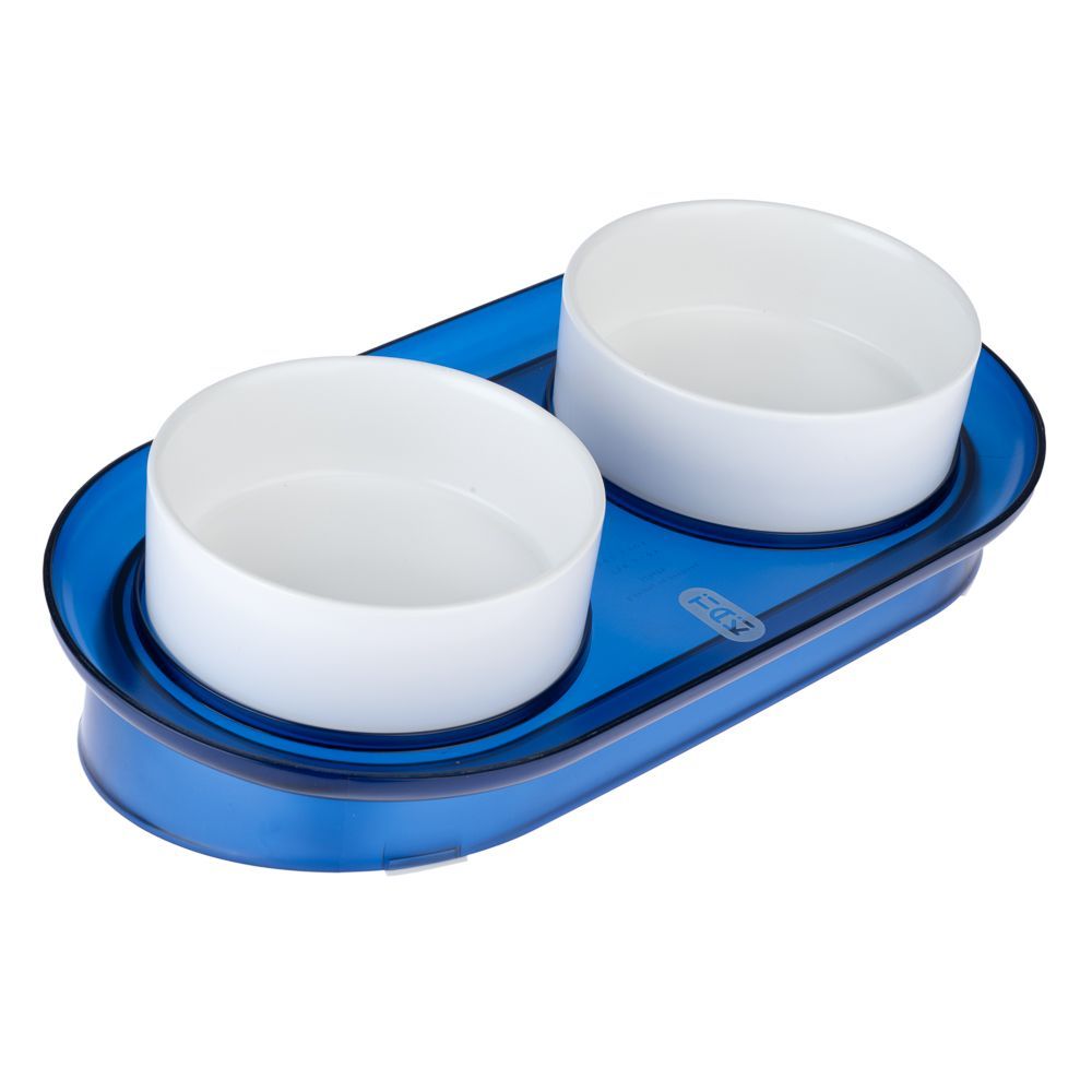 TIAKI Duo Deep Sea keramikskål - 2 x 400 ml, Ø 13 cm
