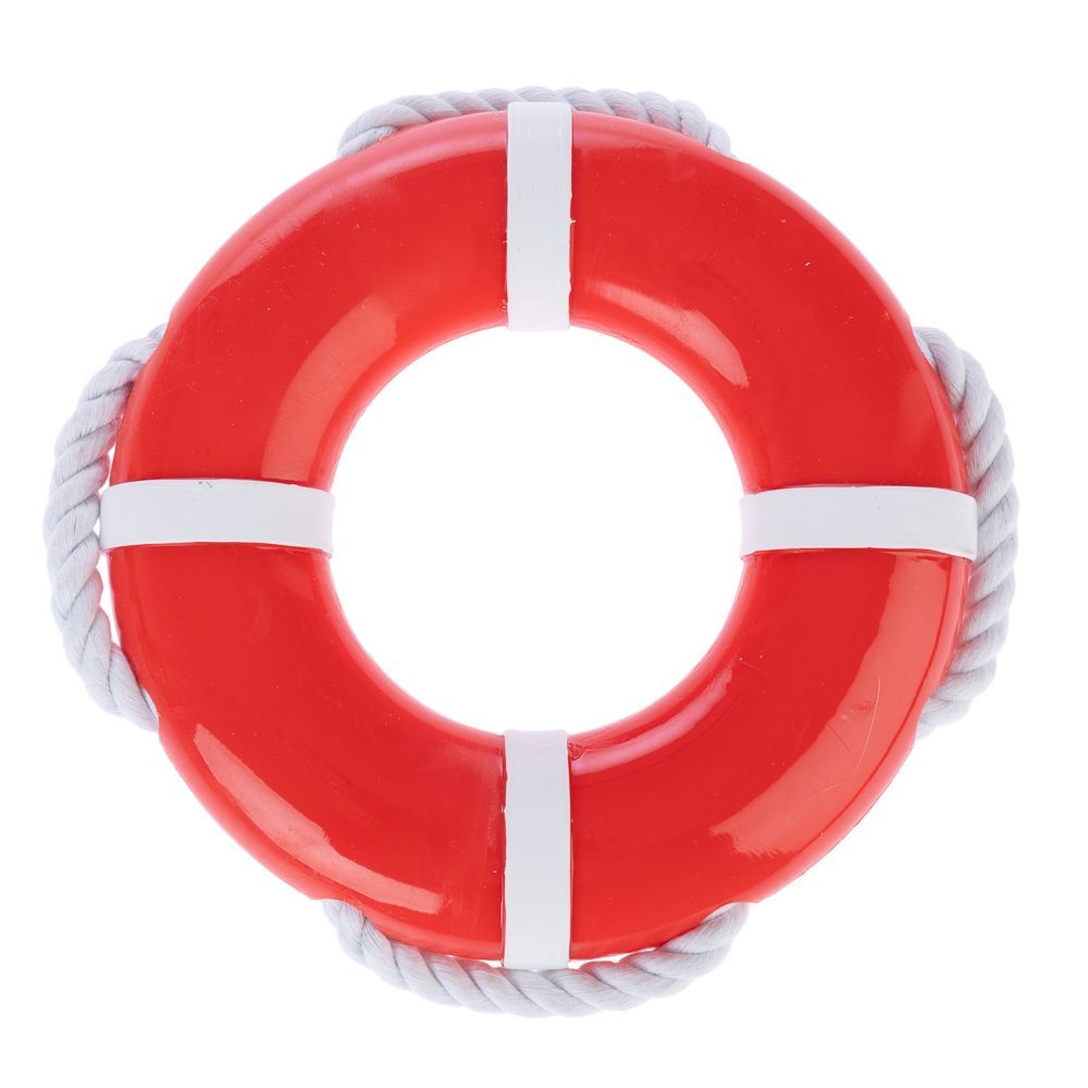 TIAKI flytande badring hundleksak - Ø 17,5 x H 3 cm