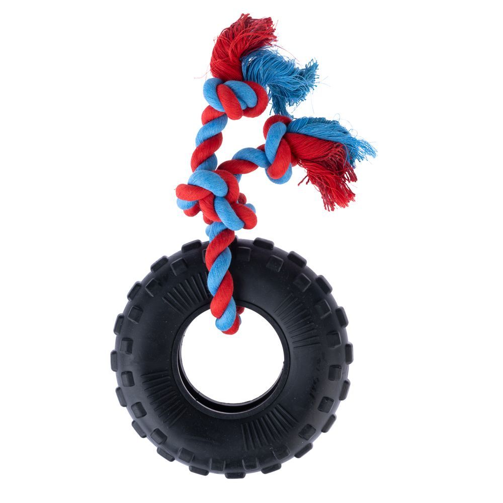 TIAKI gummidäck med rep - 1 st