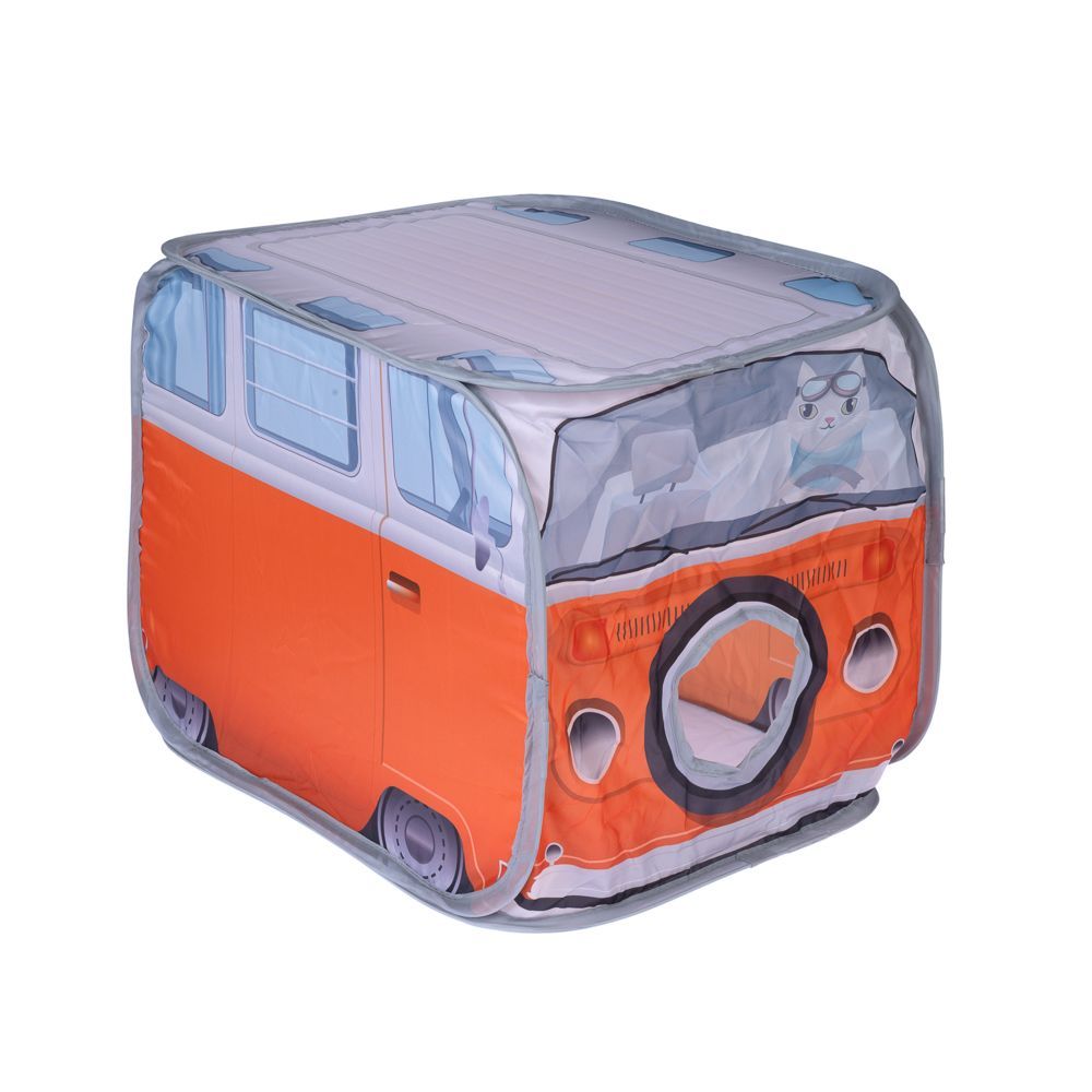 TIAKI kattunnel buss - L 52 x B 38 x H 38 cm
