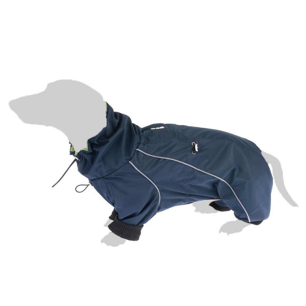 TIAKI Smurff hundoverall  - ca 30 cm rygglängd